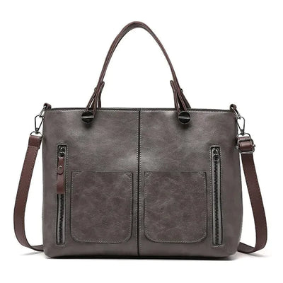 LuxoraLeather® | Dames Vintage Leren Schoudertas