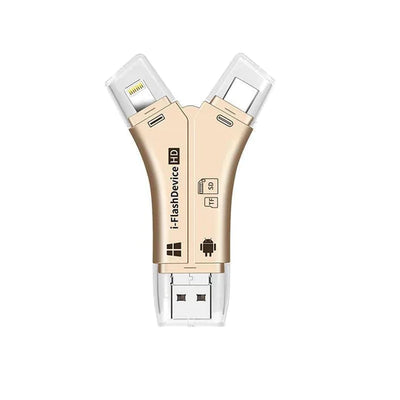 4-in-1 iFlash Drive Kaartlezer