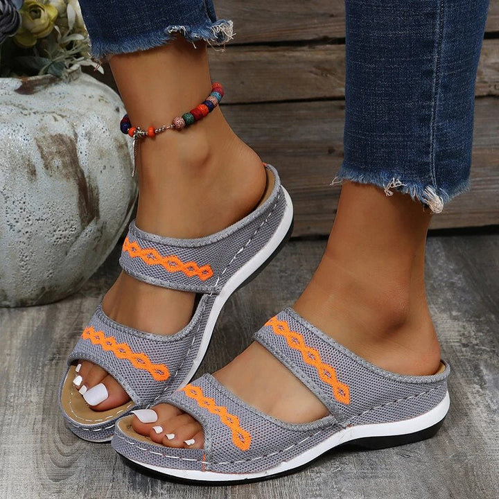 Mindy | de orthopedische leren sandalen