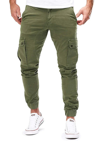 Abe | casual sportieve cargo broek