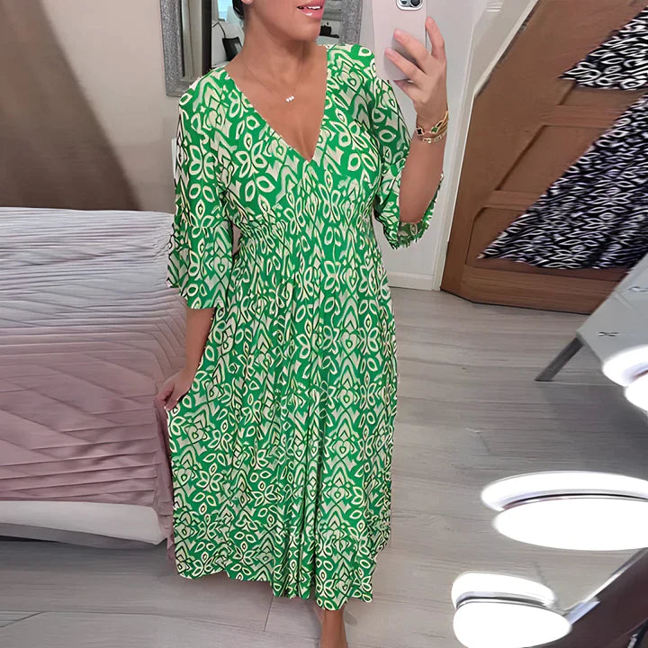 Jurk met taille hotsell