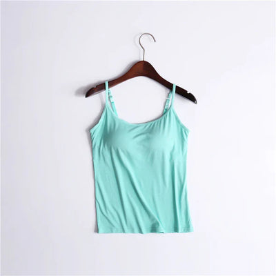Comfortabel sportgilet met borstvulling