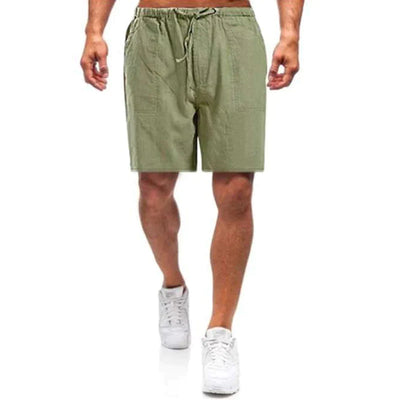 Heren Casual Linnen Korte Broek