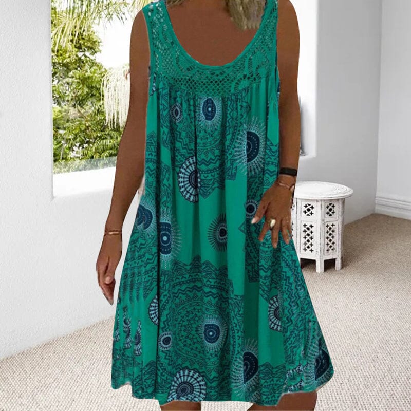Mouwloze zomerjurk