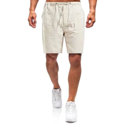 Heren Casual Linnen Korte Broek
