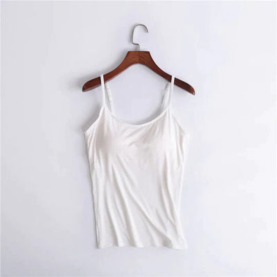 Comfortabel sportgilet met borstvulling