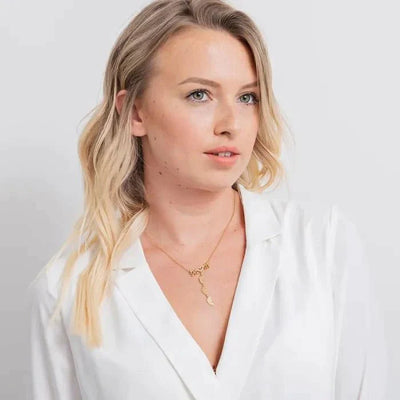 Mama's Love™ | Gepersonaliseerde Babyvoeten Ketting
