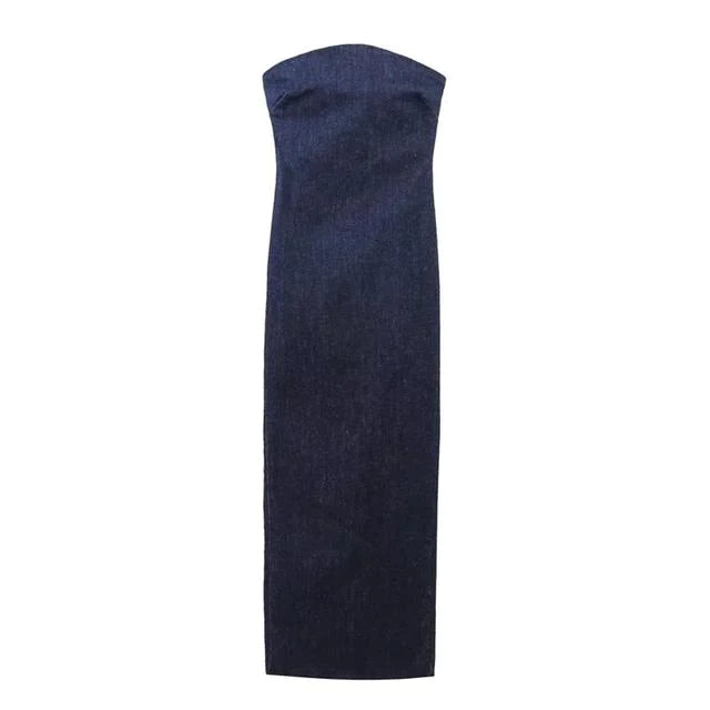HANNA | Denim Jurk
