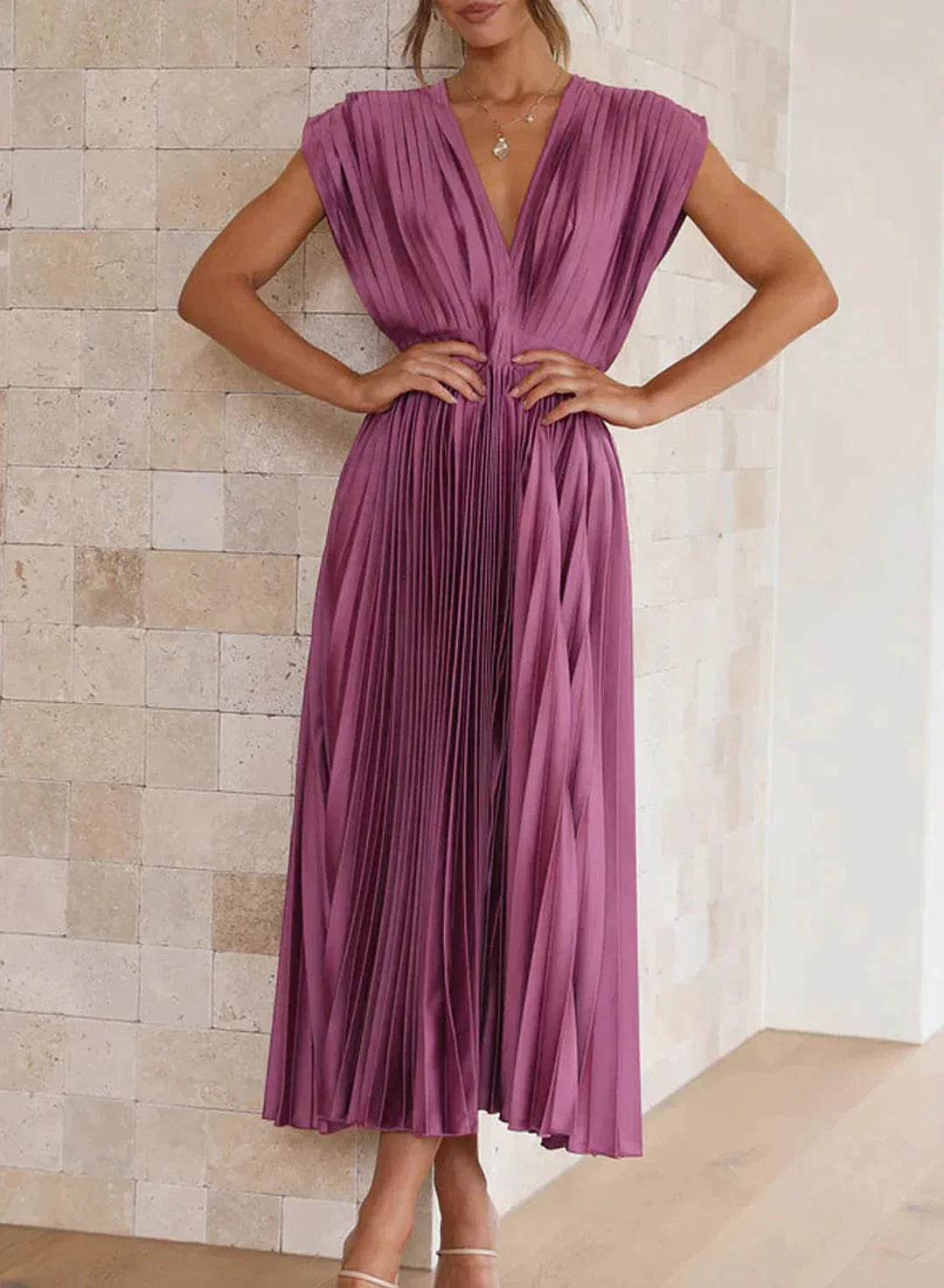 Brittney's | Elegante maxi-jurk