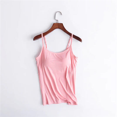 Comfortabel sportgilet met borstvulling
