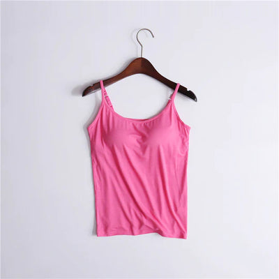 Comfortabel sportgilet met borstvulling