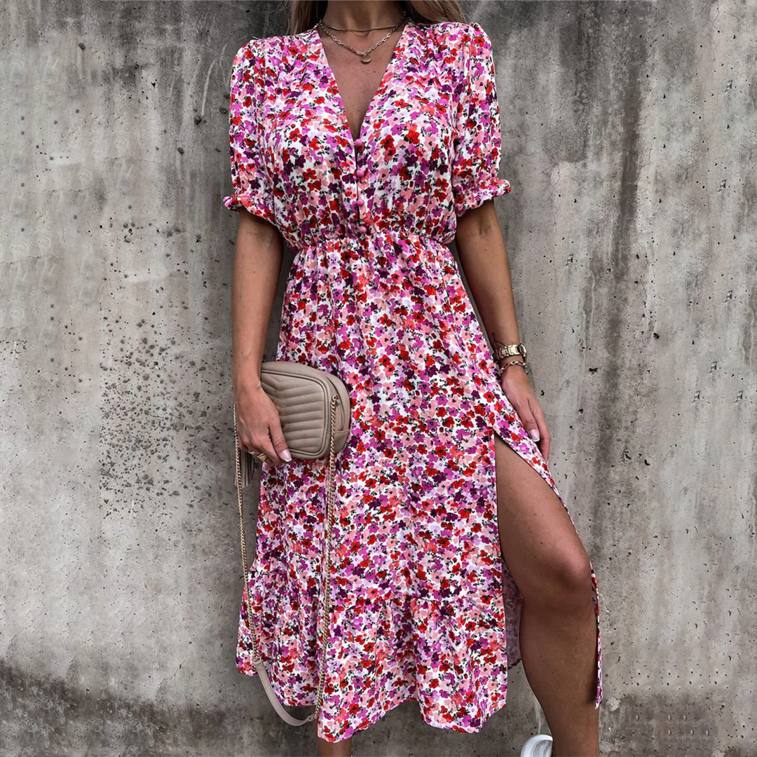 DARIA | Casual jurk met split