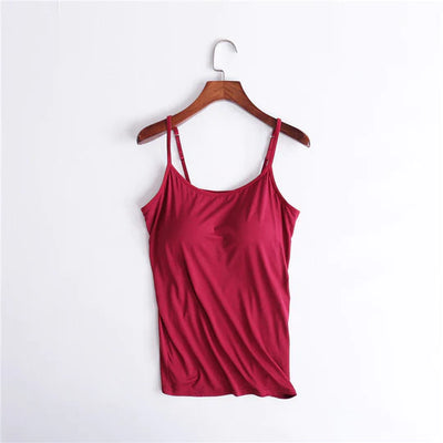 Comfortabel sportgilet met borstvulling