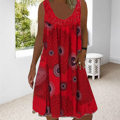 Mouwloze zomerjurk
