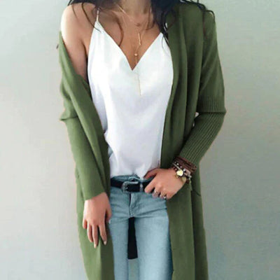 Isabel | Zacht lang vest