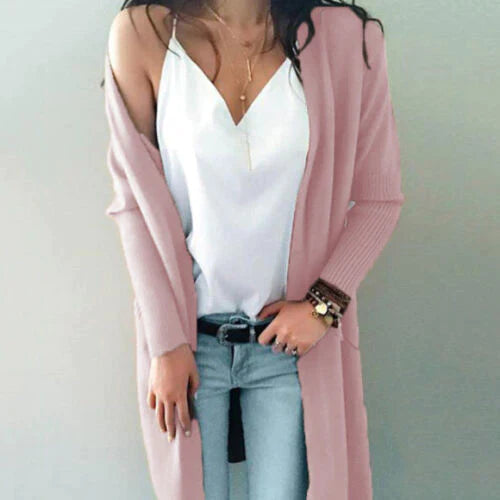 Isabel | Zacht lang vest