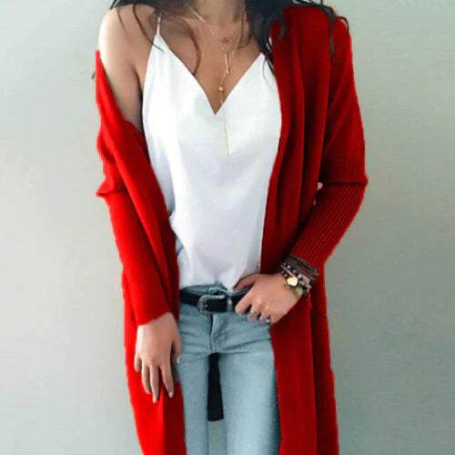 Isabel | Zacht lang vest