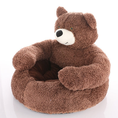 Teddy Beer Knuffel Bed  | Kattenbed/Hondenbed