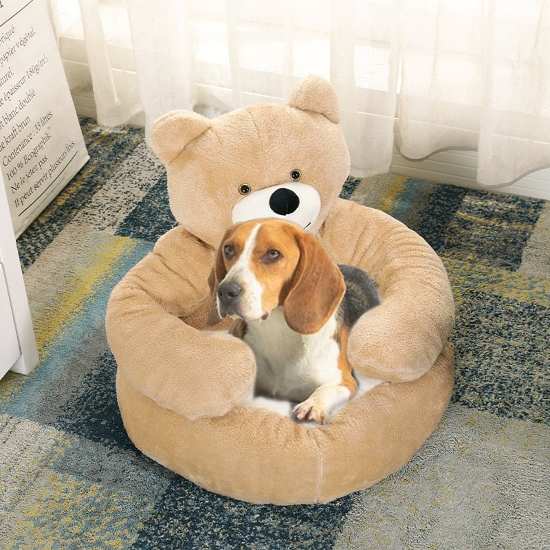 Teddybeer huisdierenbed