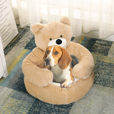 Teddybeer huisdierenbed