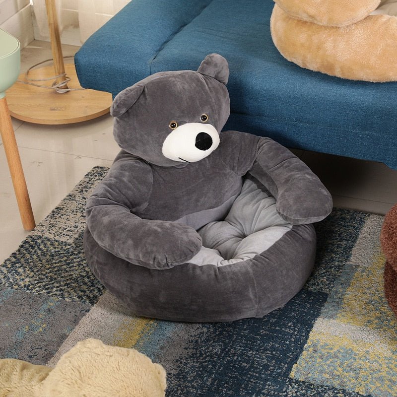Teddy Beer Knuffel Bed  | Kattenbed/Hondenbed