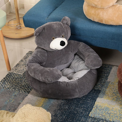 Teddy Beer Knuffel Bed  | Kattenbed/Hondenbed