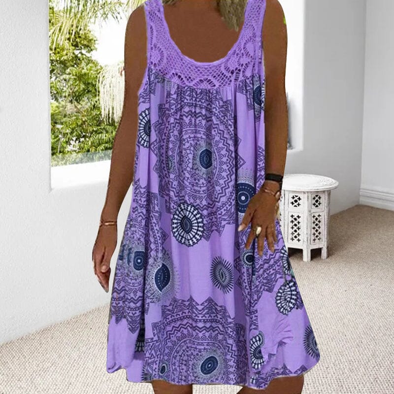 Mouwloze zomerjurk