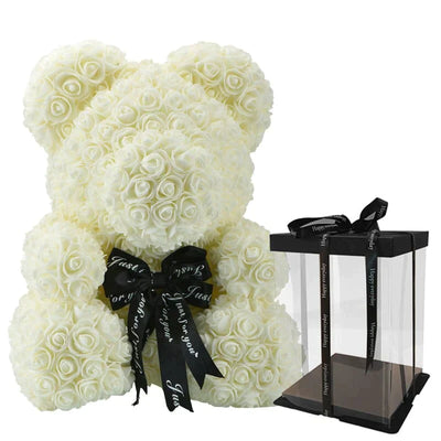 Luxe rozenbeer met geschenkdoos