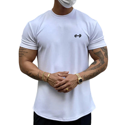 ELASTISCH KATOENEN T-SHIRT